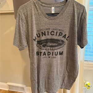 Cleveland Municipal Stadium T shirt size large